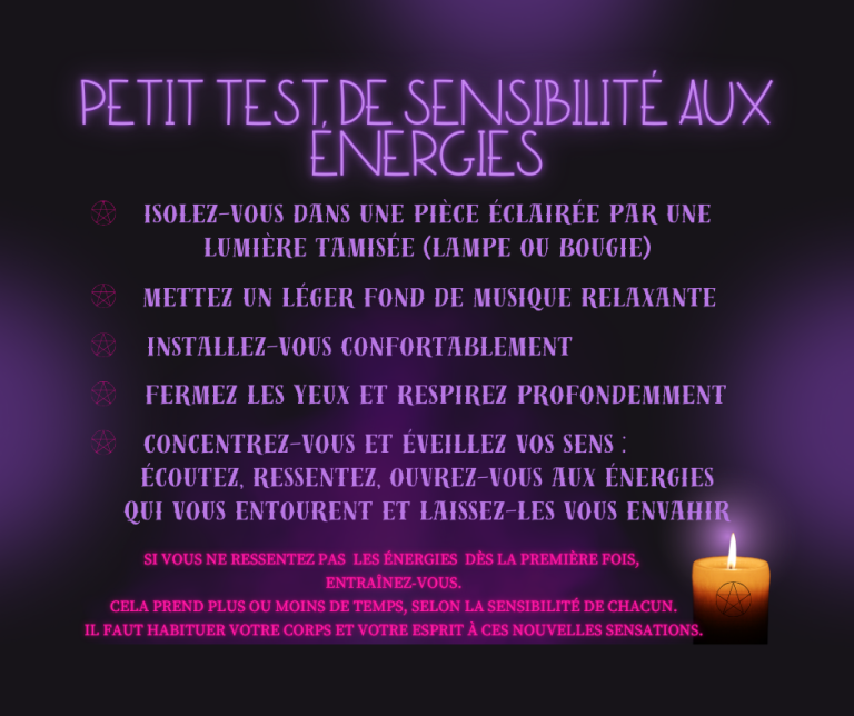 image comportant un test de sensilbilité aux énergies