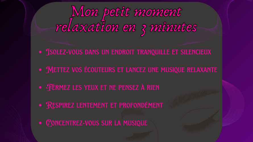 relaxation rapide en 3 minutes